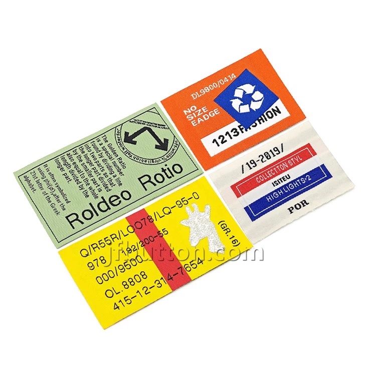 Custom Embroidered Labels For Clothing suppliers