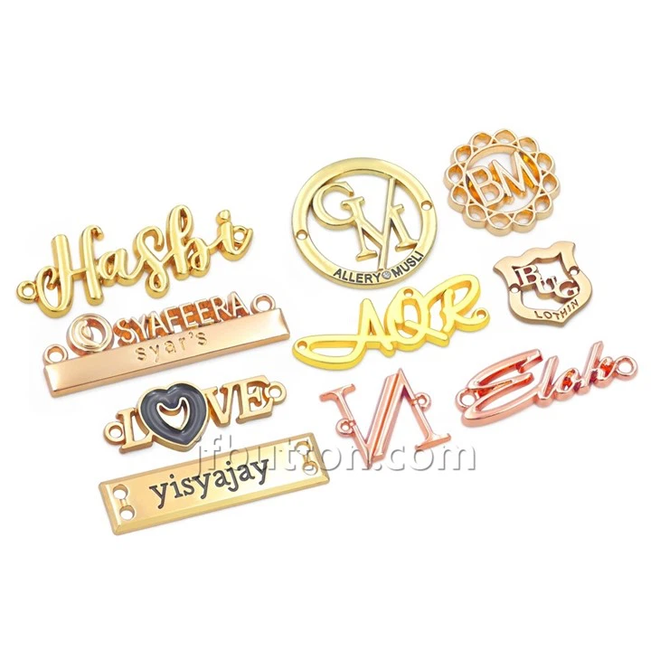 Metal Name Plates For Bags