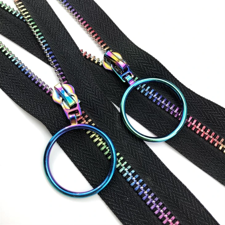 Rainbow Metal Zipper