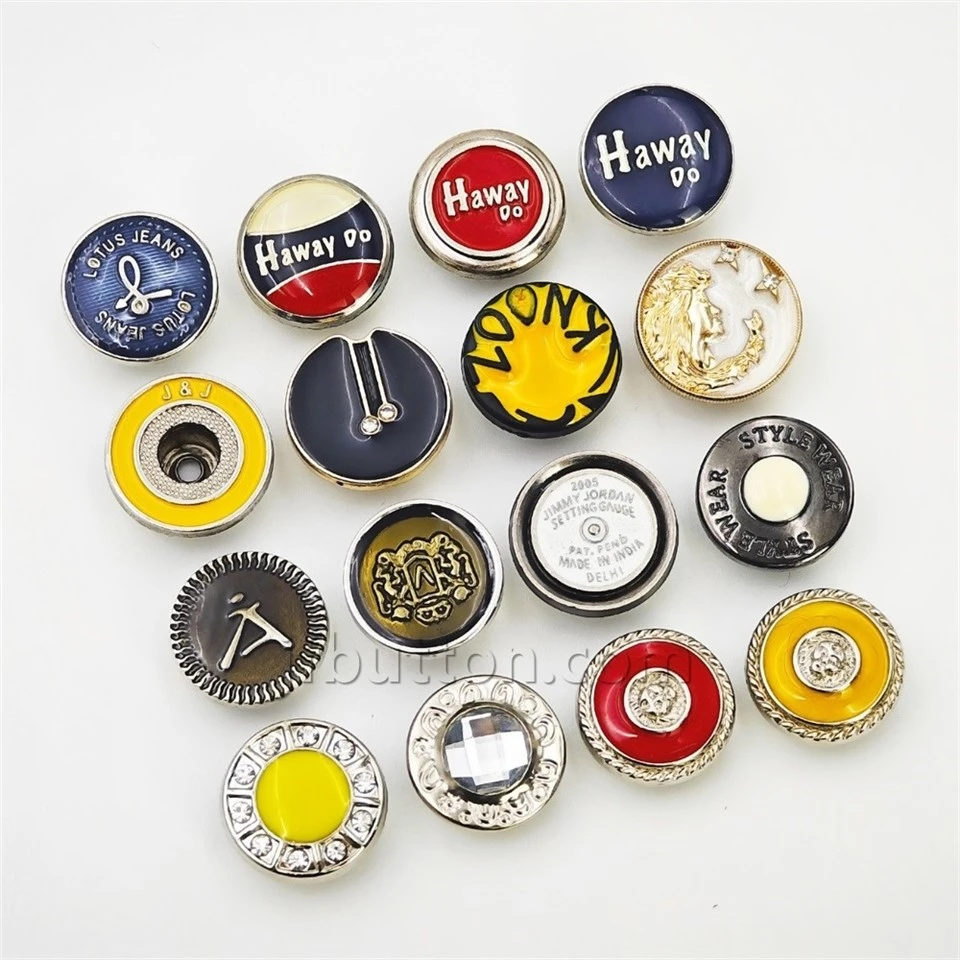 Metal Trouser Buttons