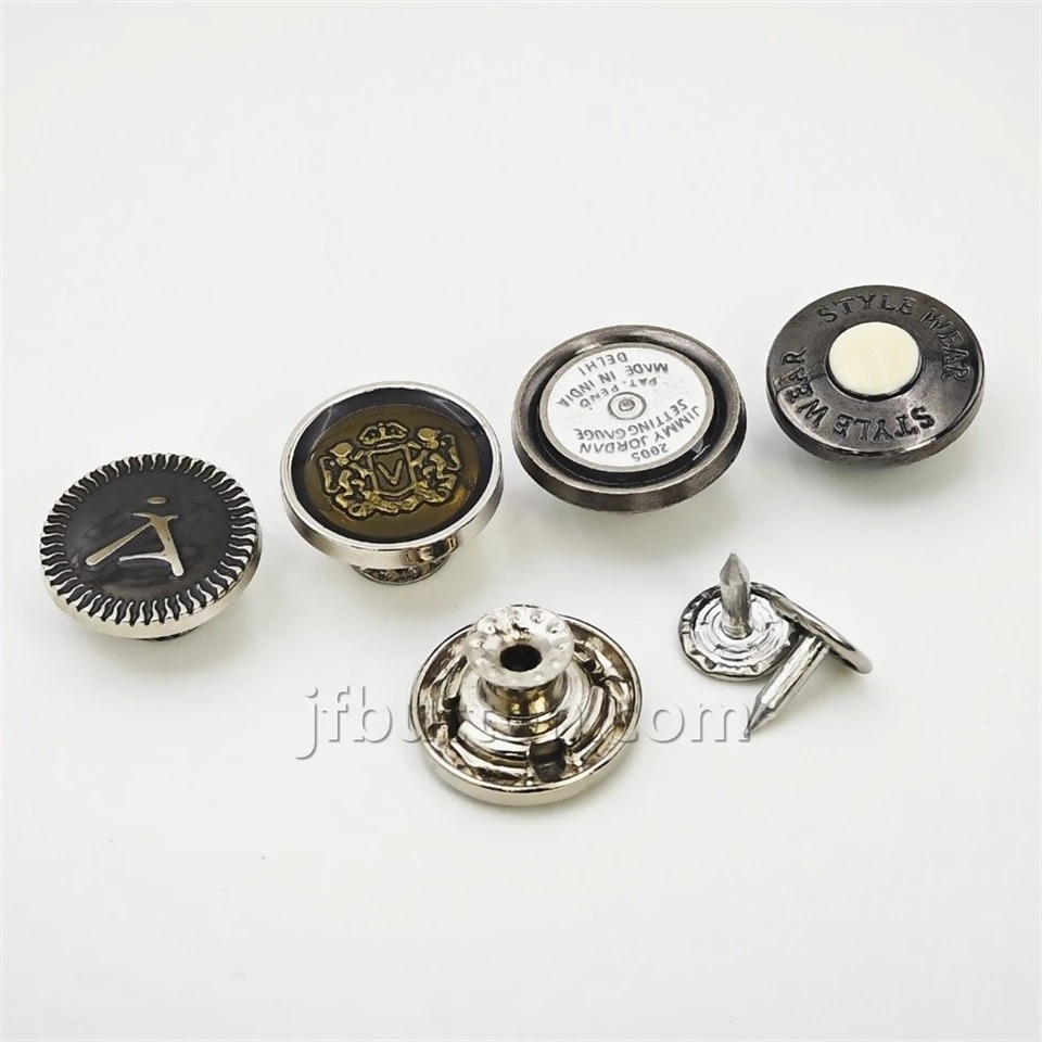 Metal Trouser Buttons